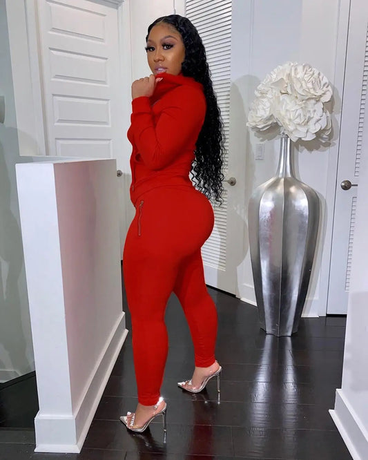 2 piece set women outfits tracksuit long sleeve sweatshirt pants two piece set fall clothes for women hooded outfits wholesale