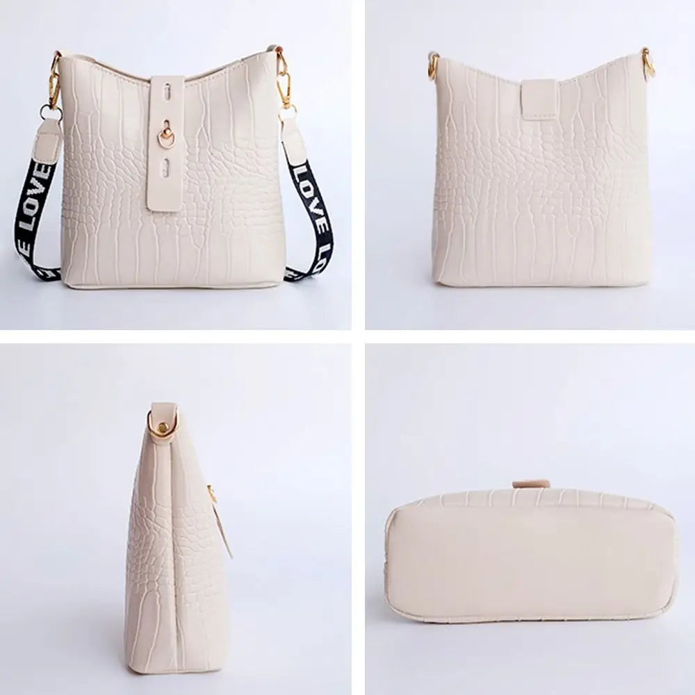 Ladies Cross Body Messenger Bag Women Shoulder Over Bags Faux Leather Handbags