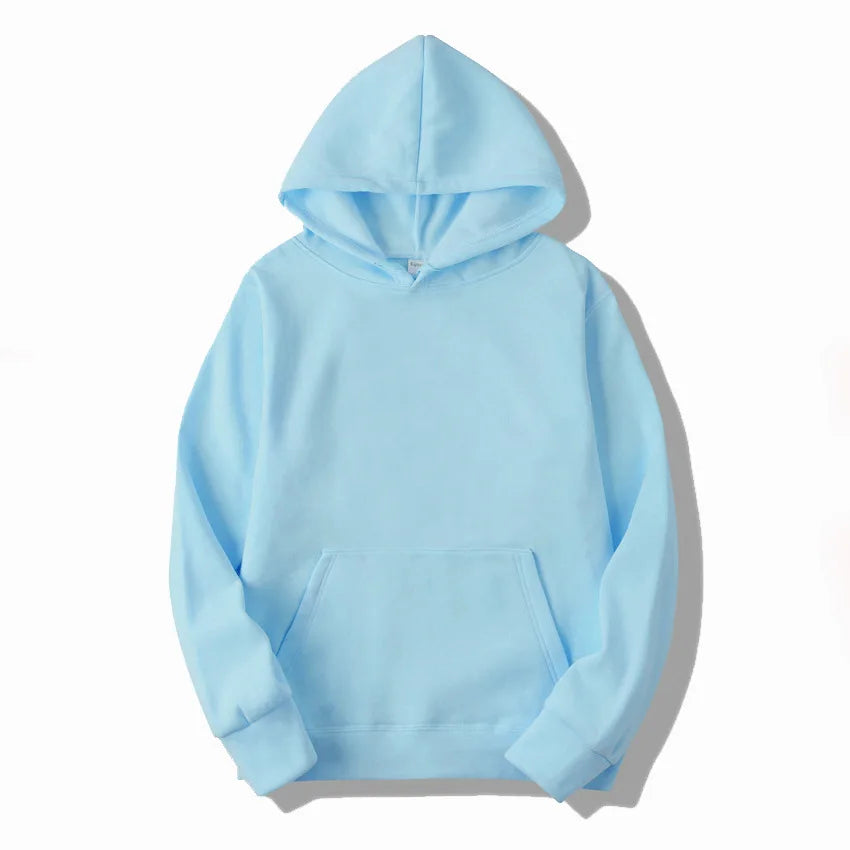 New Fashion Men's Women's Hoodies Spring Autumn Winter Casual Hoodies Sweatshirts Men Tops Solid Color Hoodie Sweatshirt Male