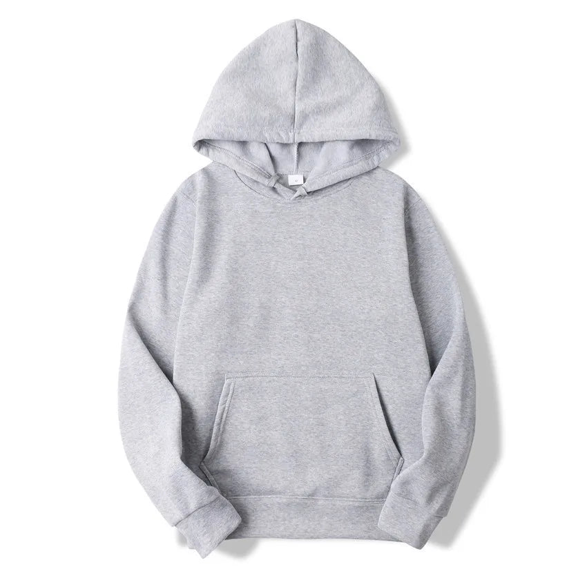 New Fashion Men's Women's Hoodies Spring Autumn Winter Casual Hoodies Sweatshirts Men Tops Solid Color Hoodie Sweatshirt Male
