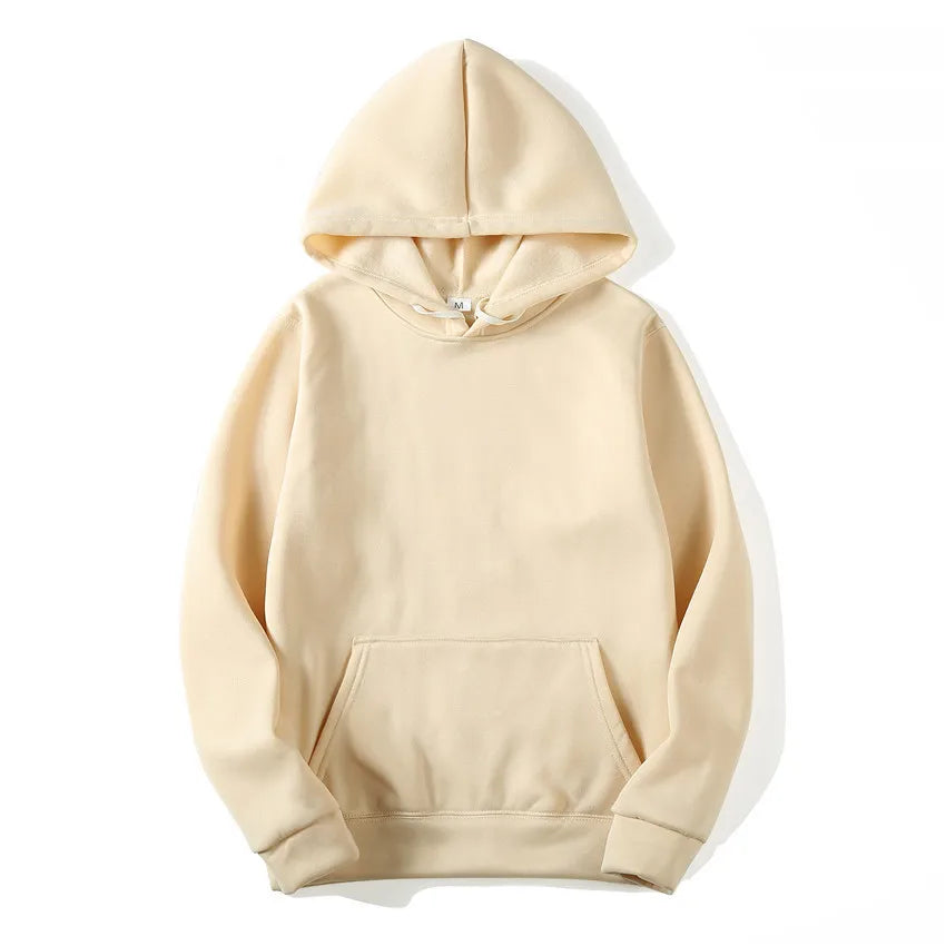 New Fashion Men's Women's Hoodies Spring Autumn Winter Casual Hoodies Sweatshirts Men Tops Solid Color Hoodie Sweatshirt Male
